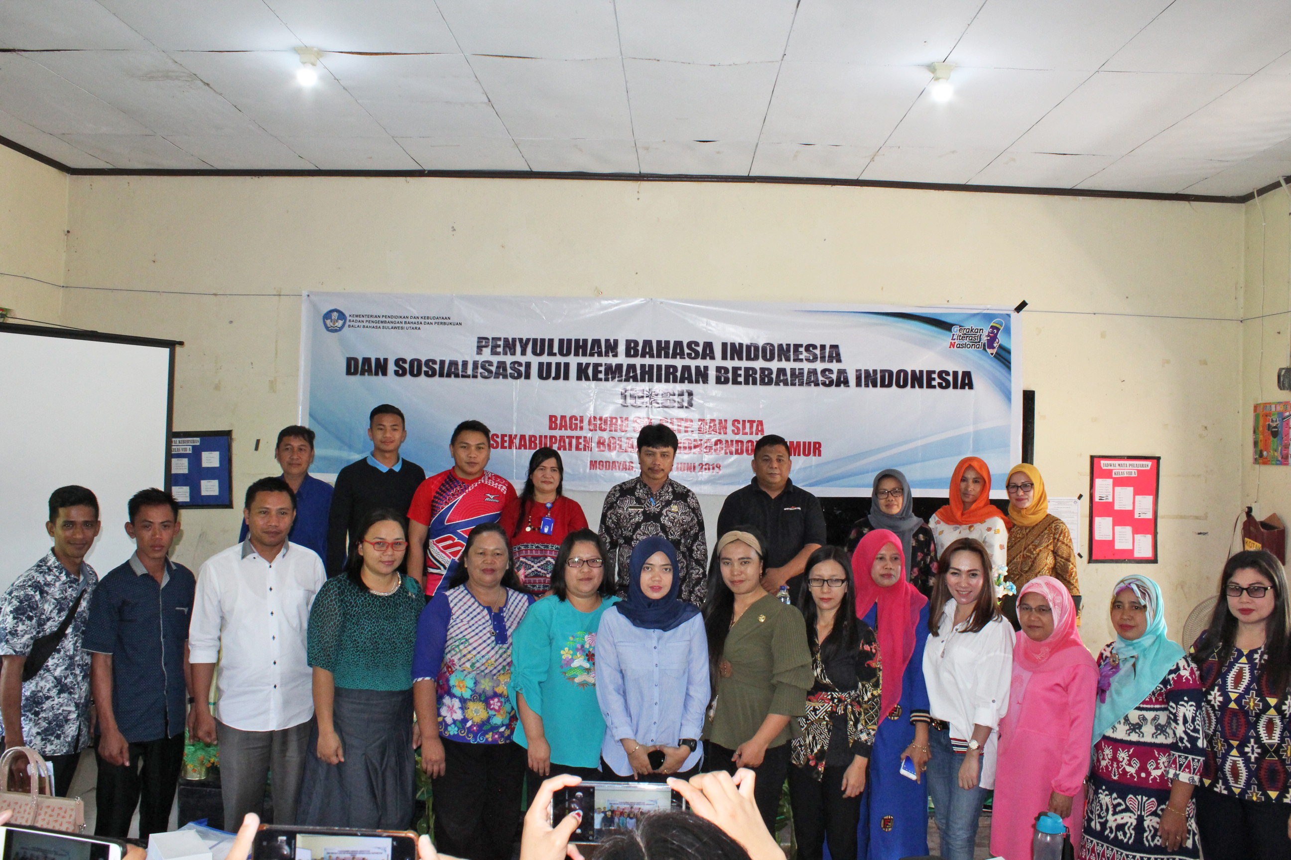 Penyuluhan dan Sosialisasi Uji Kemahiran Berbahasa Indonesia di Bolaang Mongondow Timur
